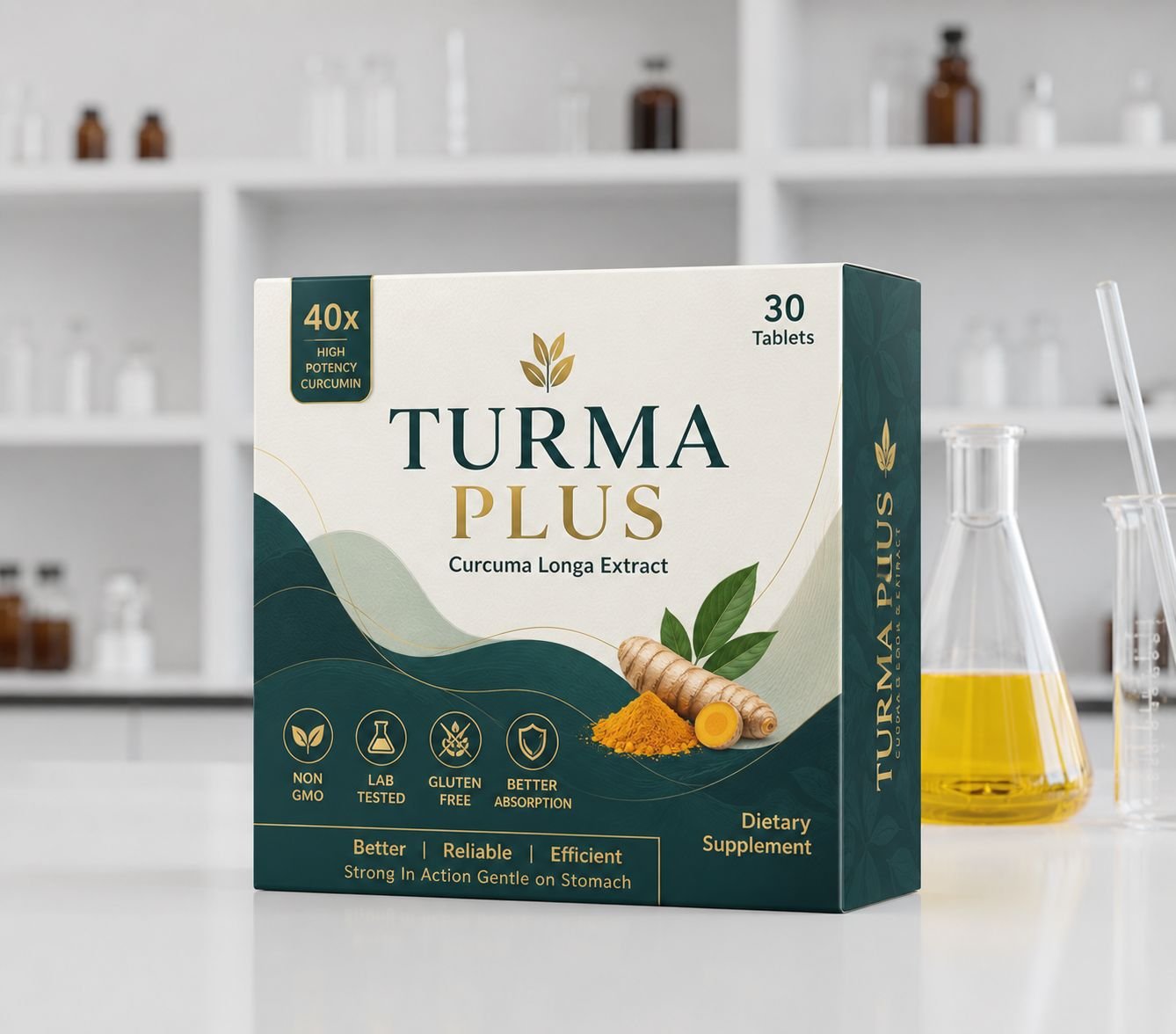 Turma Plus Tablets - support joint health, digestion, and overall wellness