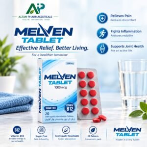Melven Sublingual Vitamin B12 1000 mcg tablets