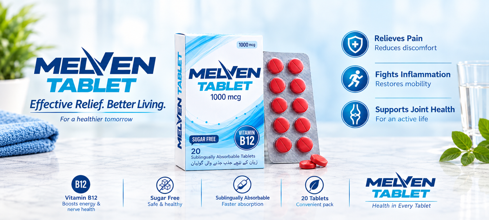 MELVEN Tablet_ Effective Relief, Better Living